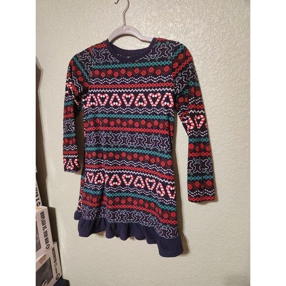 Christmas pajama dress girls size 10 - Picture 5 of 7